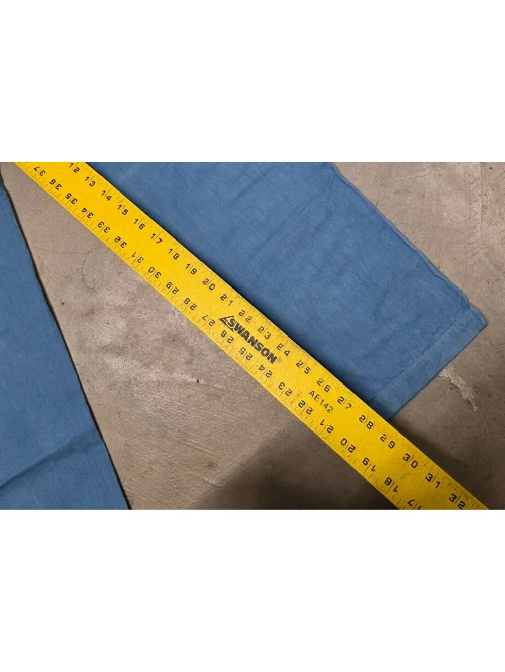 Industry of All Nations Natural Indigo 6Dips Button Fly Chino Pants Sx29 Organic